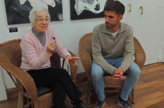 Cristina Chiste y Bernardo Antía invitaron a la presentación de Sciamarella Tango en La Madrid y La Colina