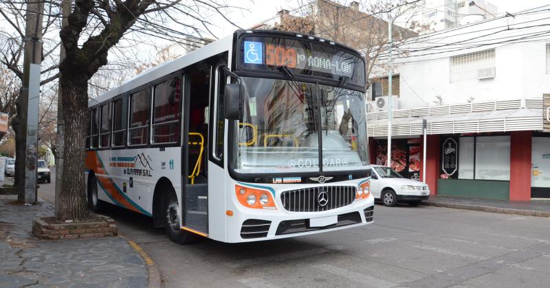 Los colectivos de Las Sierras de Olavarría SRL comenzaron a circular el lunes pasado