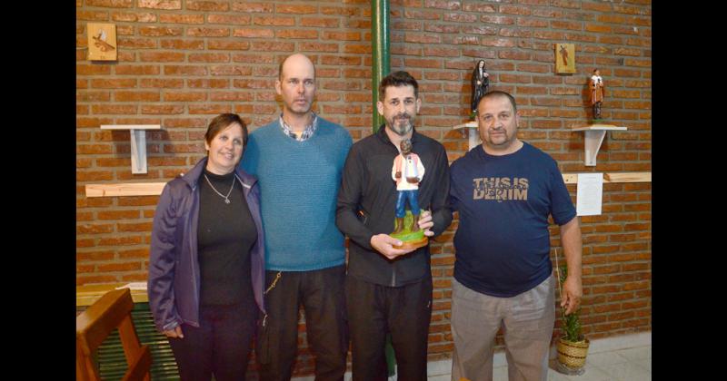 La imagen del Negro Manuel ya se encuentra en el templo San Cayetano