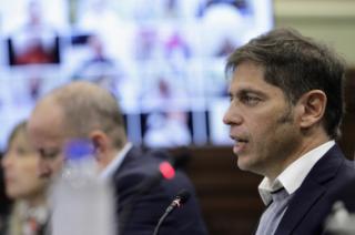 Con la participacioacuten virtual de Galli Kicillof firmoacute convenios por el FIM 2022