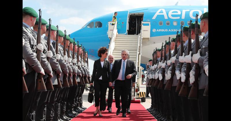 Alemania es el segundo destino de la gira internacional por Europa que desarrolla el presidente Fern�ndez