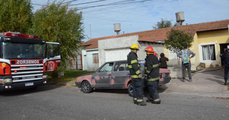 Se incendioacute la habitacioacuten de una casa en el barrio Ceco II 