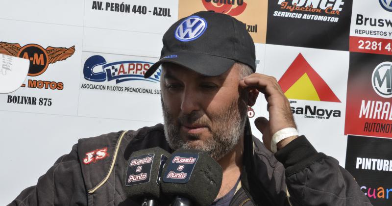 El campeón de la Copa Gol VW Daniel Albano ganó las dos carreras disputadas