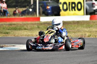 Fermín Cassou es el volador de la categoría Escuela del Kart del Oeste