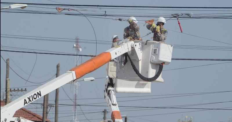 Un sector del barrio Villa Aurora se encuentra sin luz