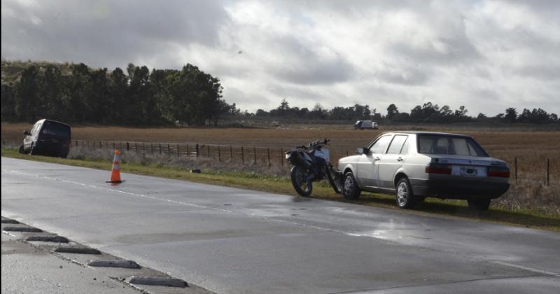 Accidente en el acceso a Sierra Chica- un motociclista fallecido