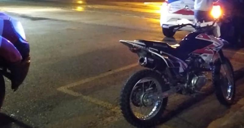 Se le retuvo la moto por conducir alcoholizado