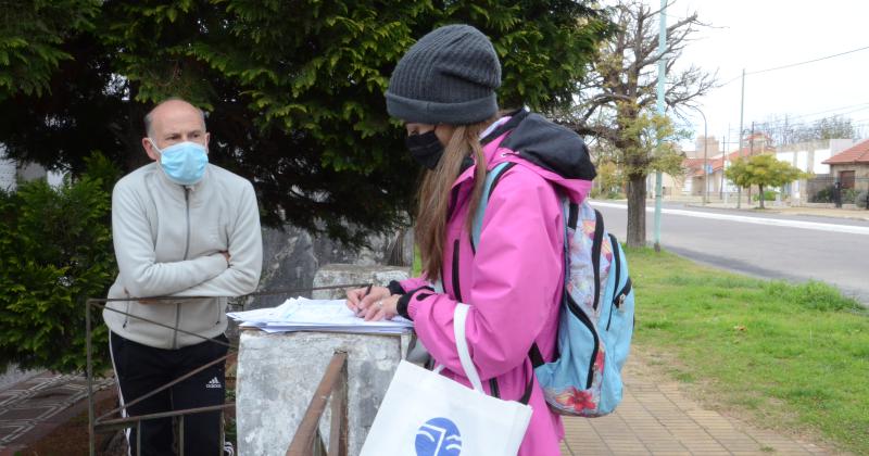 Asiacute fue el Censo en la jornada del mieacutercoles en Olavarriacutea