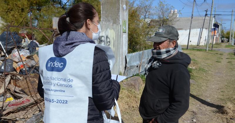 Asiacute fue el Censo en la jornada del mieacutercoles en Olavarriacutea