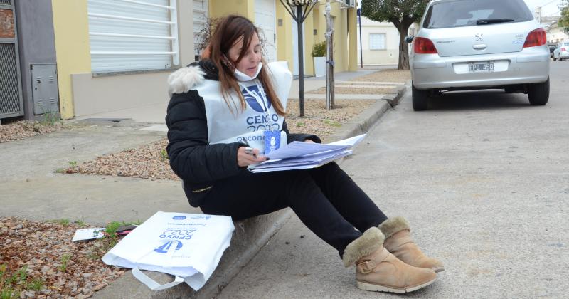 Asiacute fue el Censo en la jornada del mieacutercoles en Olavarriacutea