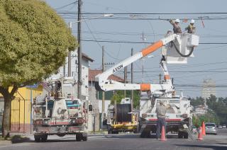 Cuatro sectores de la ciudad est�n sin servicio eléctrico