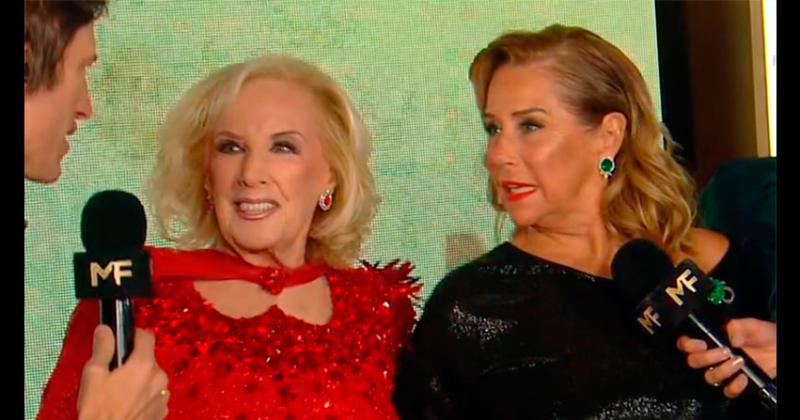 La última vez que se la vio a Mirtha Legrand en público fue en la gala de los Martín Fierro el domingo 15 de mayo