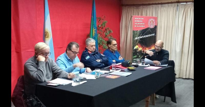 Bomberos Voluntarios de Olavarriacutea realizoacute la Asamblea General Ordinaria 72deg 