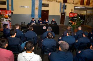 Continuacutea el ciclo de capacitaciones 2022 en Bomberos