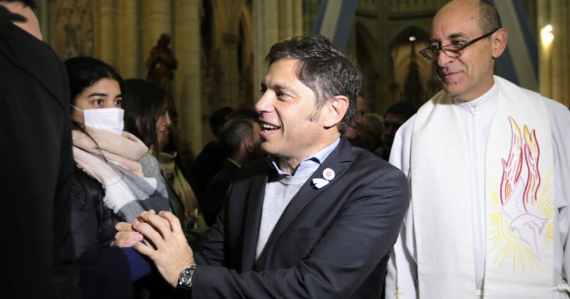 Kicillof participoacute del Tedeum en la Catedral de La Plata