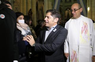 Kicillof participoacute del Tedeum en la Catedral de La Plata