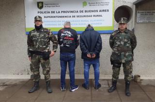 Detuvieron a dos de los olavarrienses imputados por un robo en un campo sobre la Ruta 3