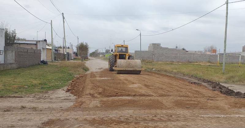 Realizaron tareas de mantenimiento de calles en Matadero y Provincias Unidas