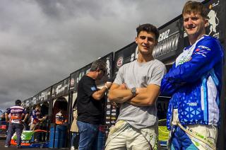 Marcos Castro y Alejandro Weimann visitan el histórico y veloz circuito santafesino