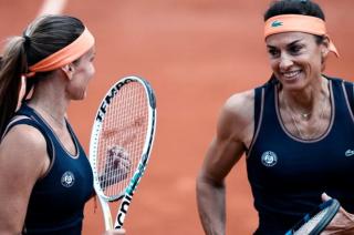 Sabatini y Dulko se lucieron en el debut del torneo de Leyendas