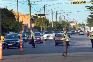 Las labores fueron realizadas por el personal del �rea de Tr�nsito Municipal e inspectores de la Dirección de Control Urbano y personal de Moto policía