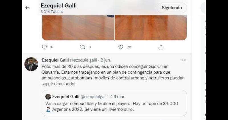 Escasez de gasoil- Municipio trabaja en un plan de contigencia para abastecer el transporte esencial