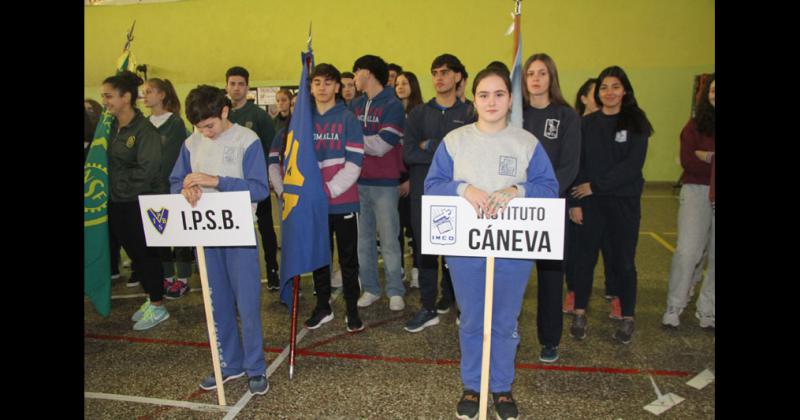 Con gran convocatoria se desarrolla el Encuentro de Juegos Deportivos de Colegios Privados