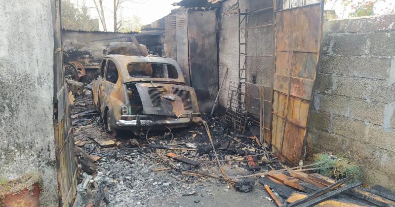 Incendio y explosioacuten en un garage terminoacute con una bombera herida