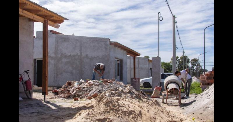 Las casas del barrio de la Policía ya est�n casi terminadas y estiman que ser�n entregadas en julio