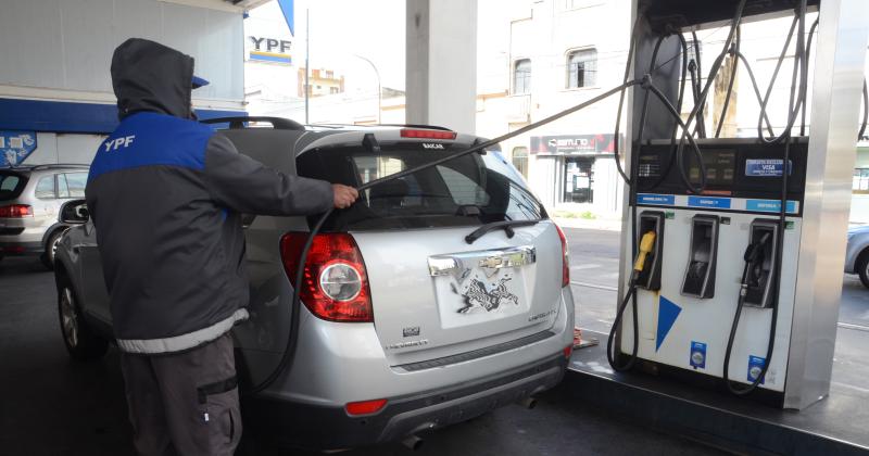 El gasoil aumentoacute entre un 12 y un 15-en-porciento- en Olavarriacutea 