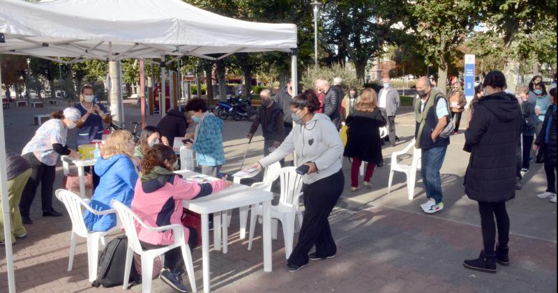 La vacunacioacuten itinerante llega a Sierras Bayas