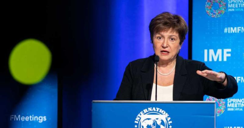 La titular del FMI Kristalina Georgieva