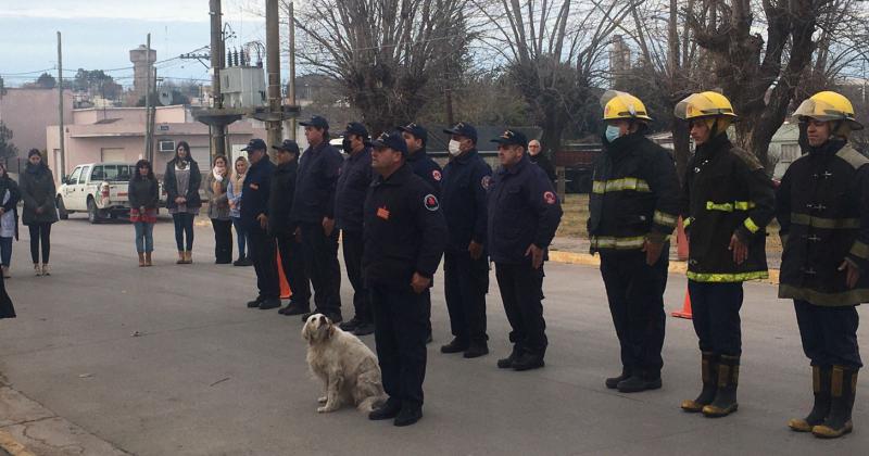 Celebraron el 24deg Aniversario del destacamento de Bomberos de Sierras Bayas