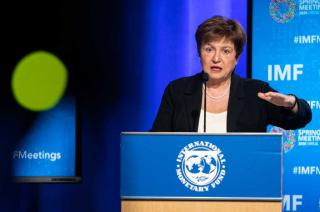 La titular del FMI Kristalina Georgieva