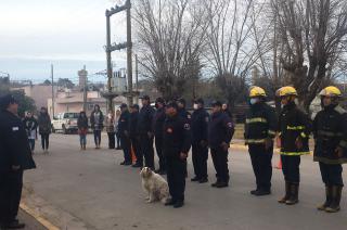 Celebraron el 24deg Aniversario del destacamento de Bomberos de Sierras Bayas