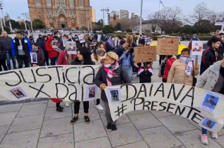 Marcha en La Plata por el pedido de Justicia de Daiana