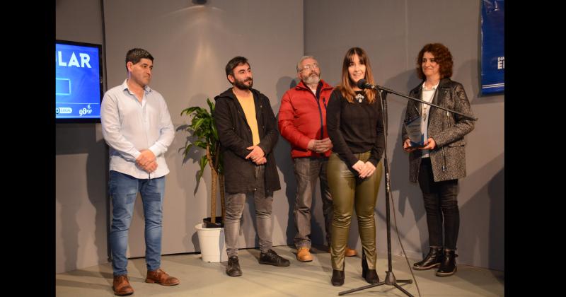 Habla Agustina Marino que recibió la distinción junto con Mauricio Macías Martín Othasegui Omar Rosini y Susana Martínez