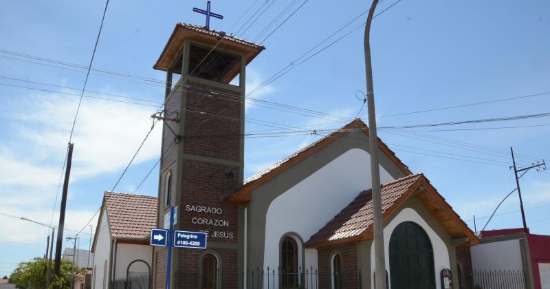 Capilla Sagrado Corazoacuten- hoy habraacute procesioacuten y misa por los festejos patronales