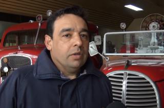 Pablo Moreno oficial de escuadra de Bomberos Voluntarios de Olavarría