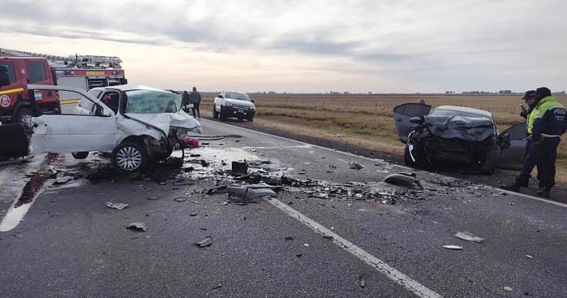 Fatal accidente en ruta 3- dos olavarrienses perdieron la vida