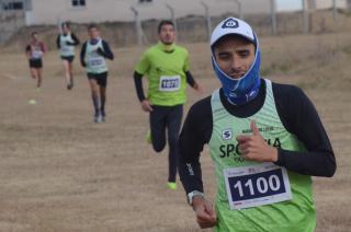 Leonardo Landaburú el ganador de la prueba en caballeros