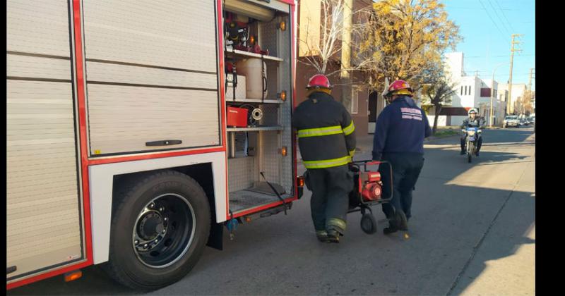 Principio de incendio en una casa del Microcentro