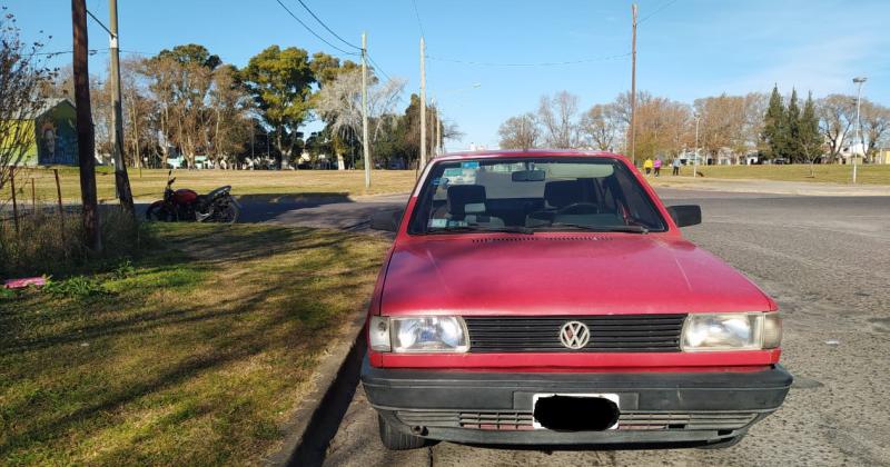 El auto protagosnista del siniestro es un Volkswagen Senda