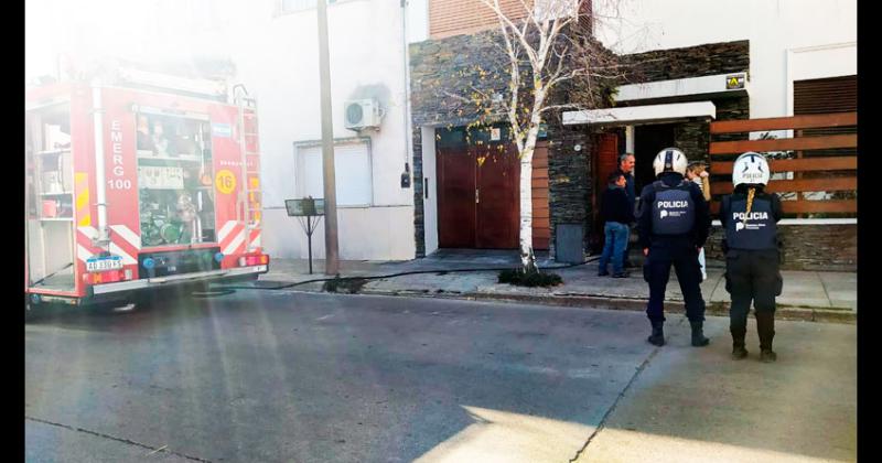 Principio de incendio en una casa del Microcentro