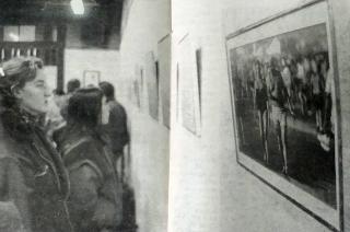 Como parte de los festejos del 98 aniversario de diario El Popular se inauguraba una muestra fotogr�fica en el Foto Club Olavarría (foto) con im�genes periodísticas del fotógrafo José Luis Cabezas