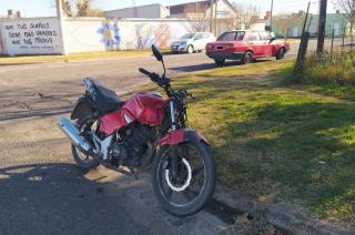 La moto involucrada es una Brava 150 cc