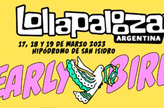 Fechas confirmadas por la edicioacuten 2023 del Lollapalooza Argentina