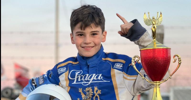 Otro trofeo y ya son 8 para Fermín Cassou