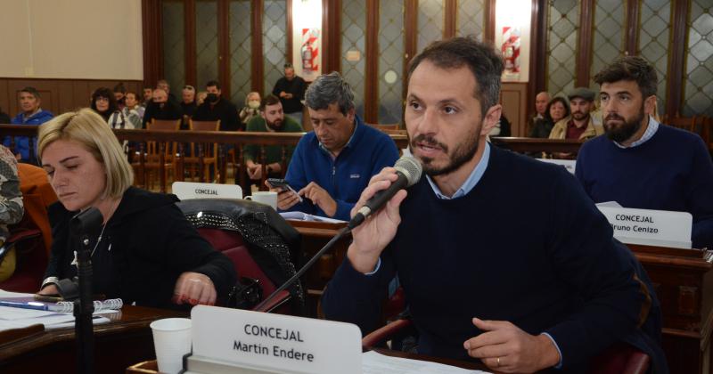 Martín Endere adelantó algunos aspectos de la futura Mesa de Movilidad Sustentable que se pondr en marcha en el HCD