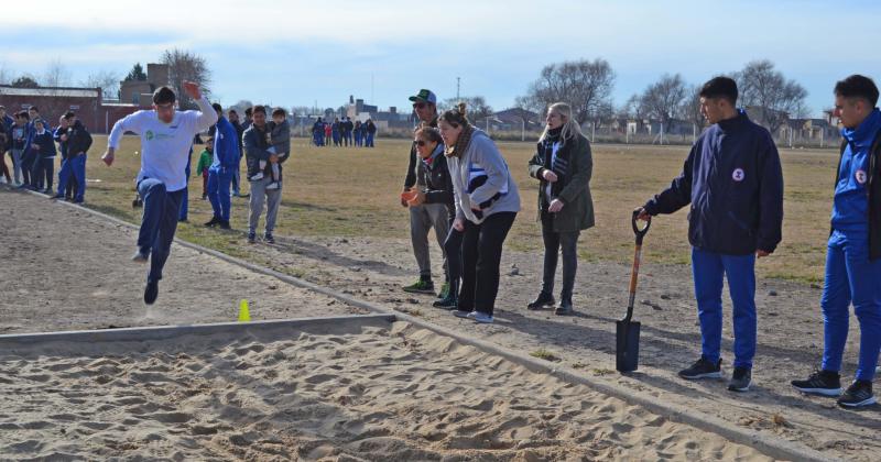 Hubo atletismo para personas con discapacidad